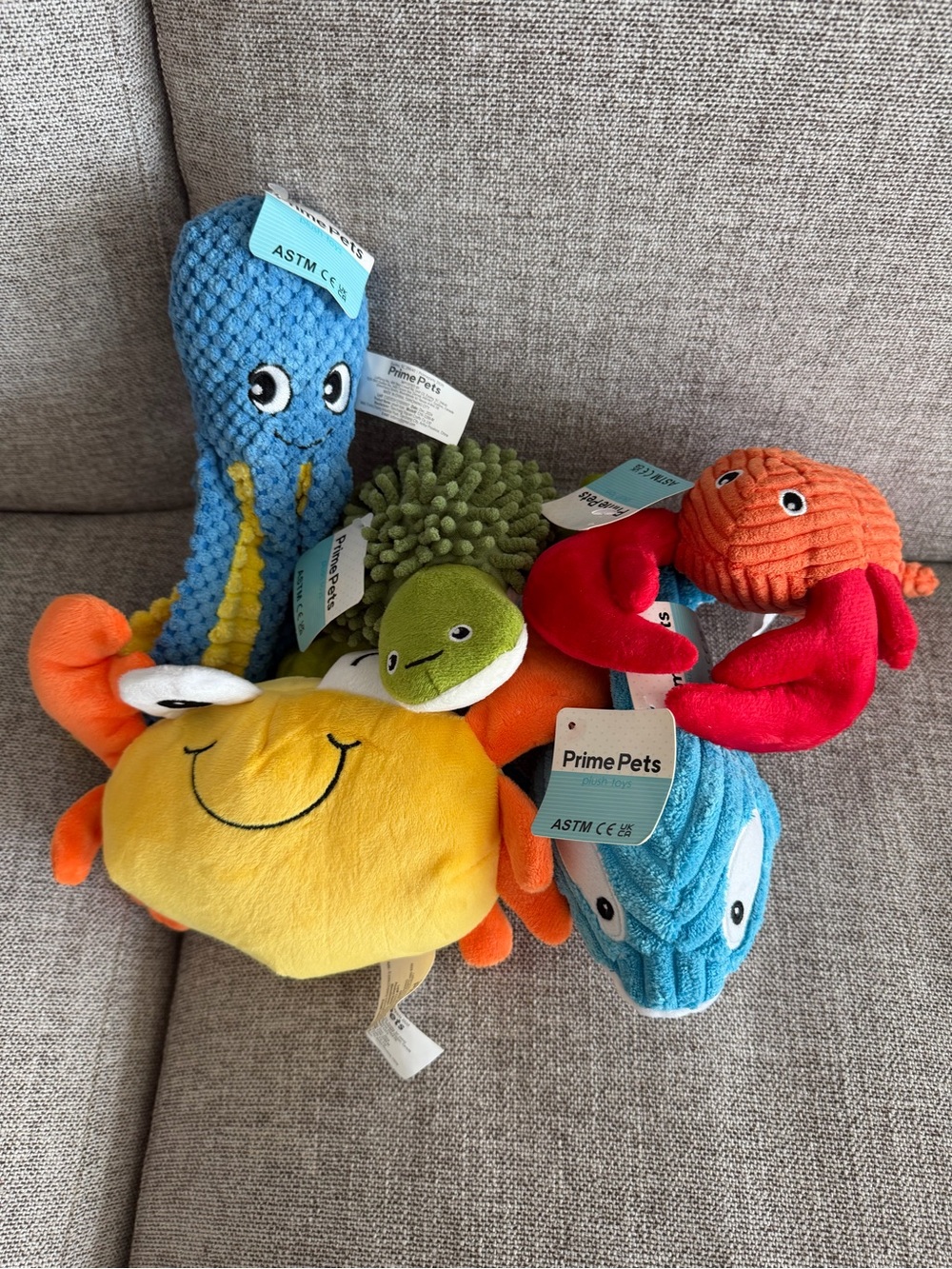 🗽Dog Toy Set | Sea Critter Edition